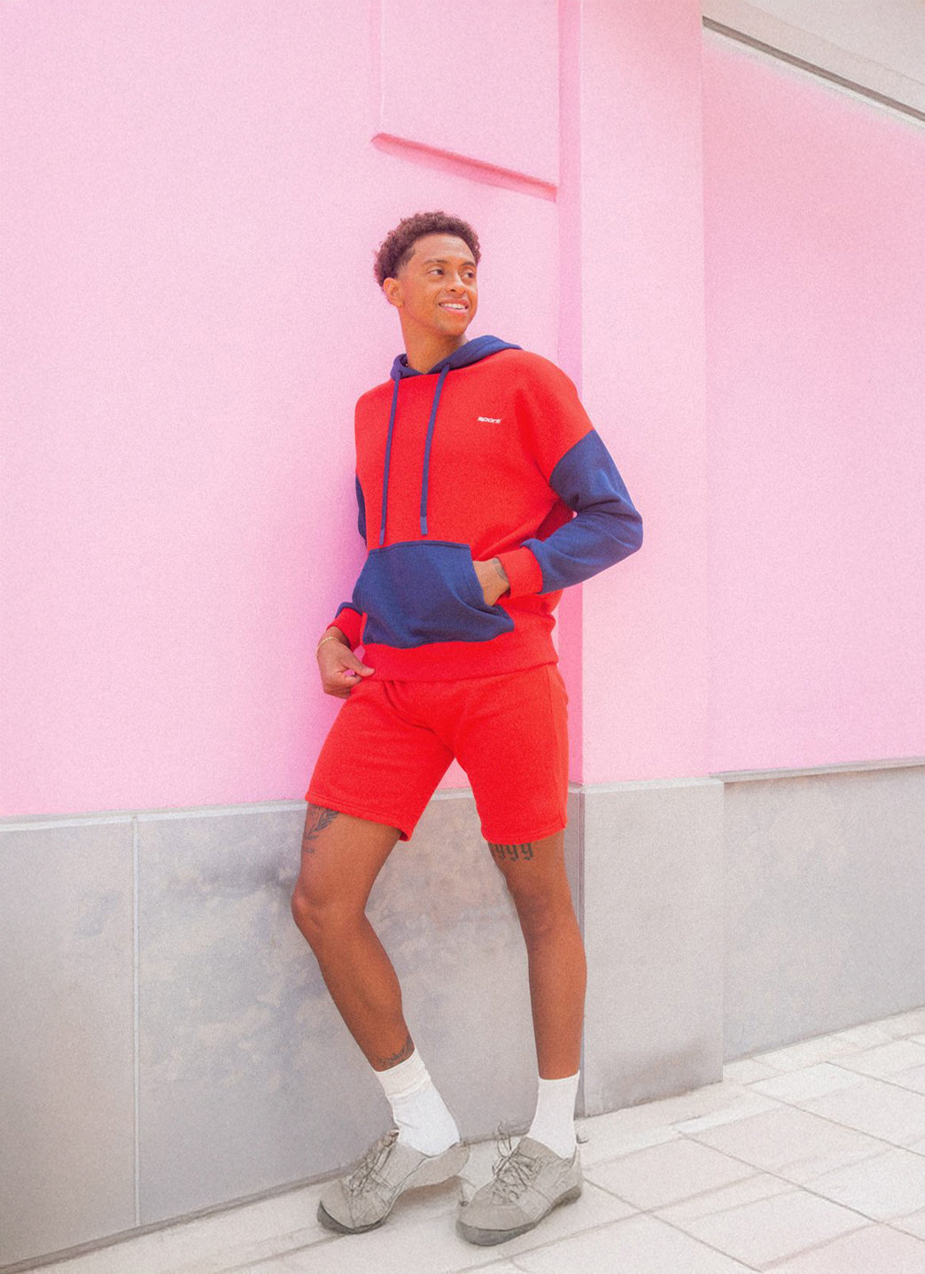Sporti X Shaine Casas Unisex Cherry Blast Sweat Short