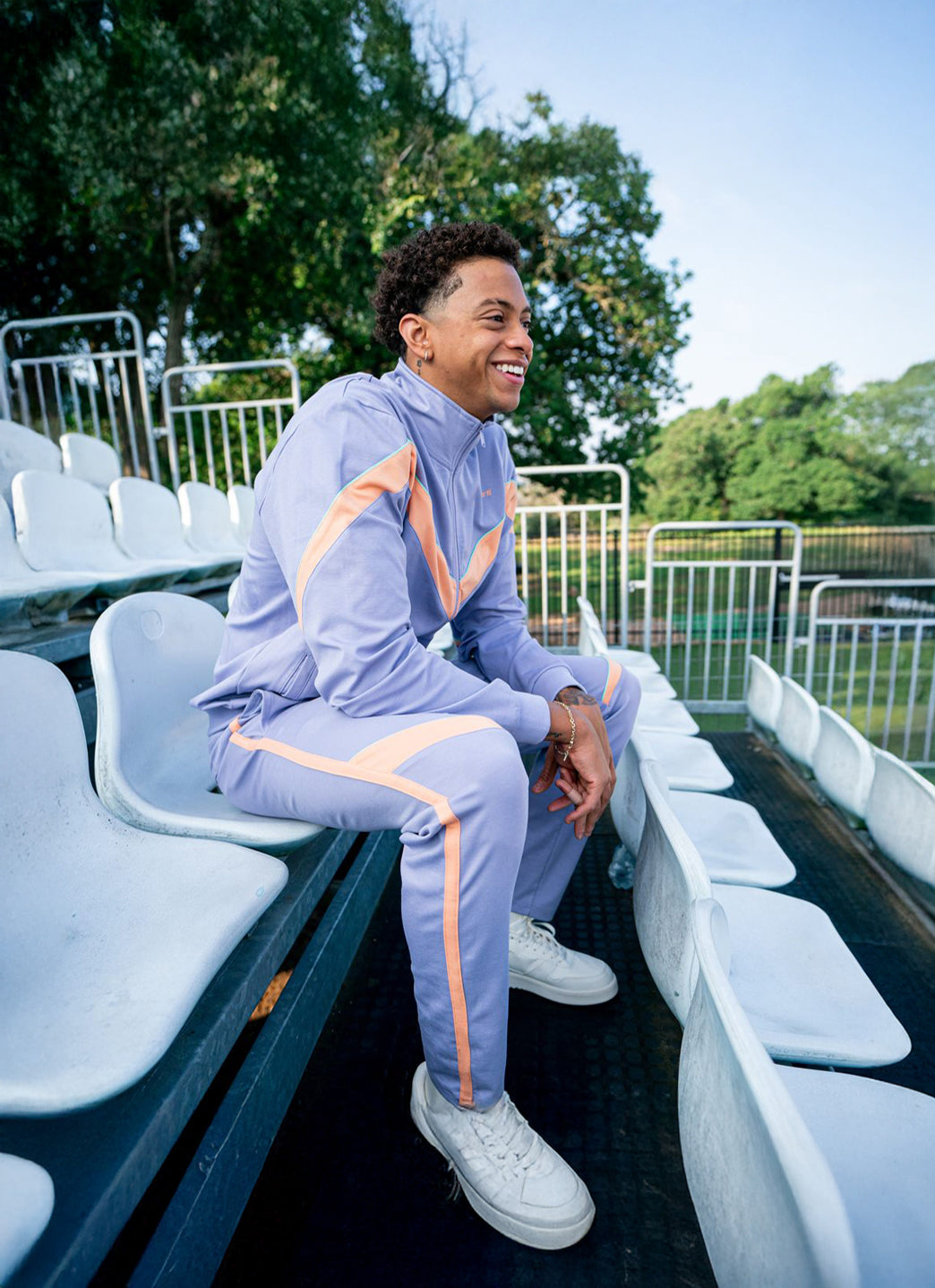 Sporti X Shaine Casas Very Peri Team Tracksuit Bottom