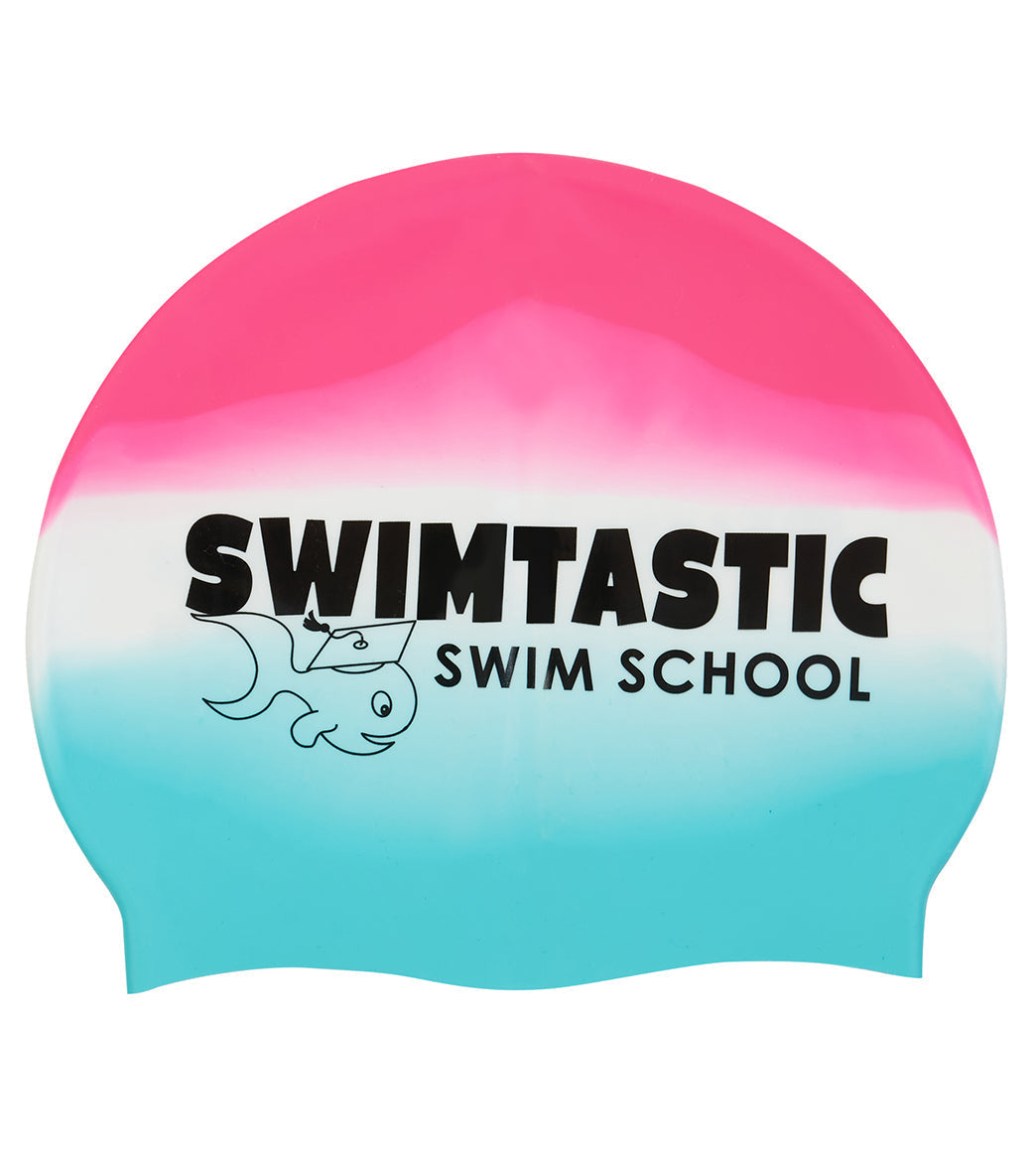 Sporti Swimtastic Multi Color Silicone Swim Cap