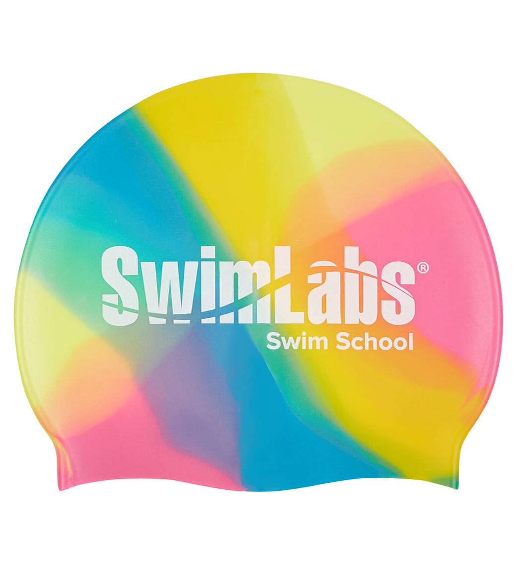 Sporti SwimLabs Multi Color Silicone Swim Cap