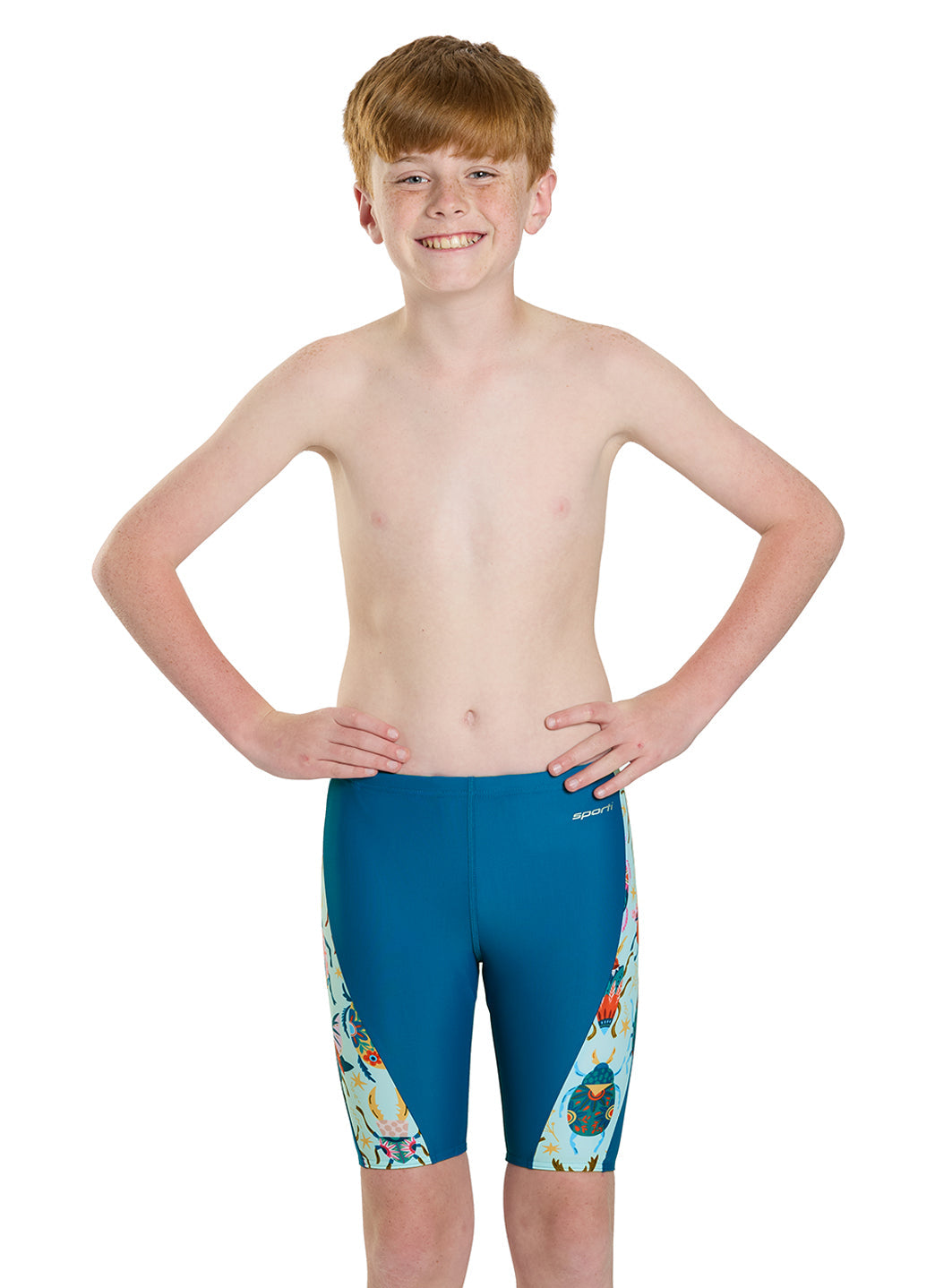  Sporti Beetle Brights Splice Jammer Swimsuit (22-44)