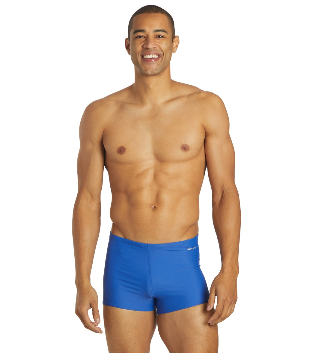  Sporti Solid Swim Square Leg Swimsuit (24-44)