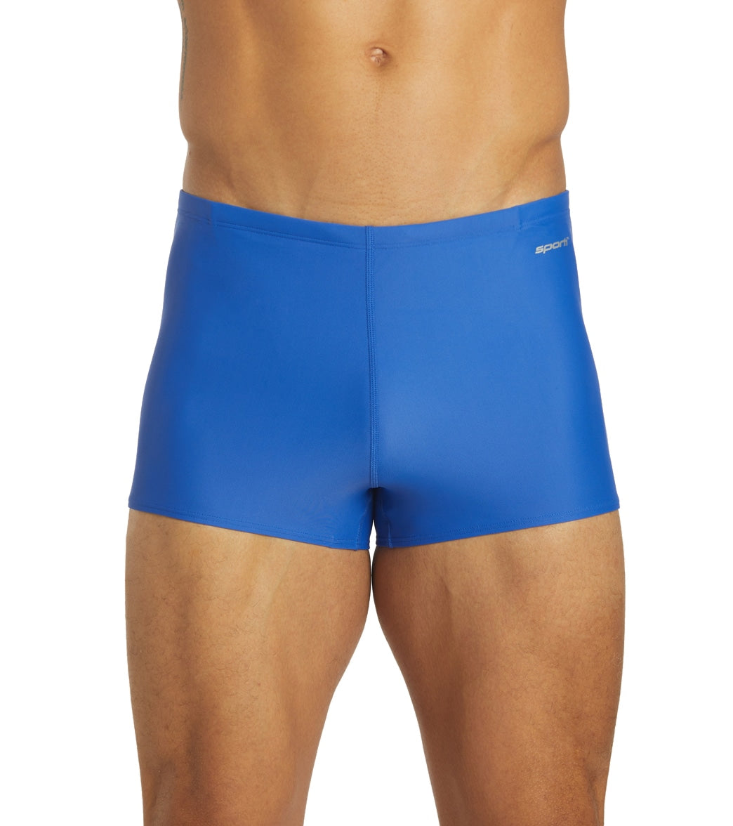  Sporti Solid Swim Square Leg Swimsuit (24-44)