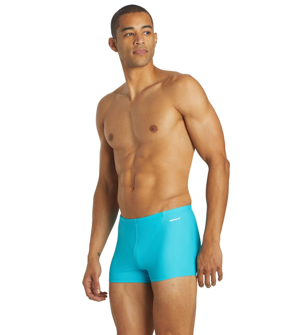  Sporti Solid Swim Square Leg Swimsuit (24-44)