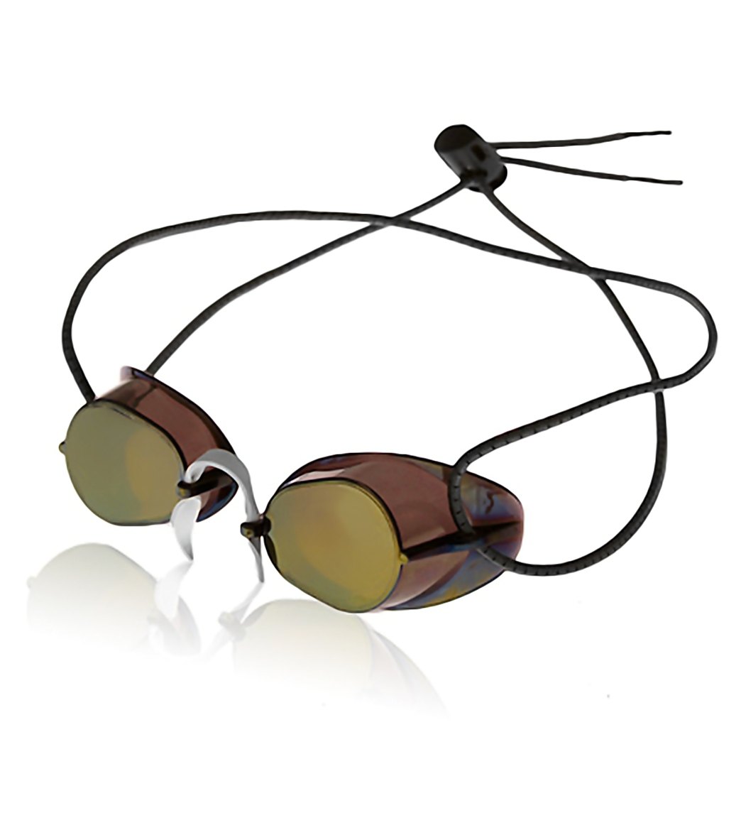 Sporti Antifog Swedish Mirrored Goggle + Bungee Strap