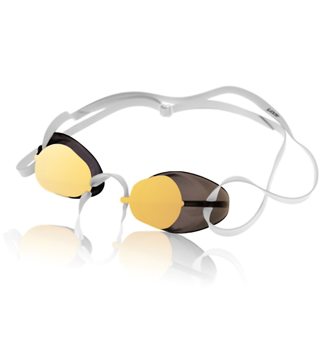  Sporti Antifog Swedish Mirrored Goggle + Bungee Strap