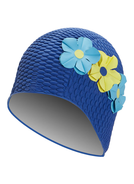  Sporti Floral Bubble Swim Cap
