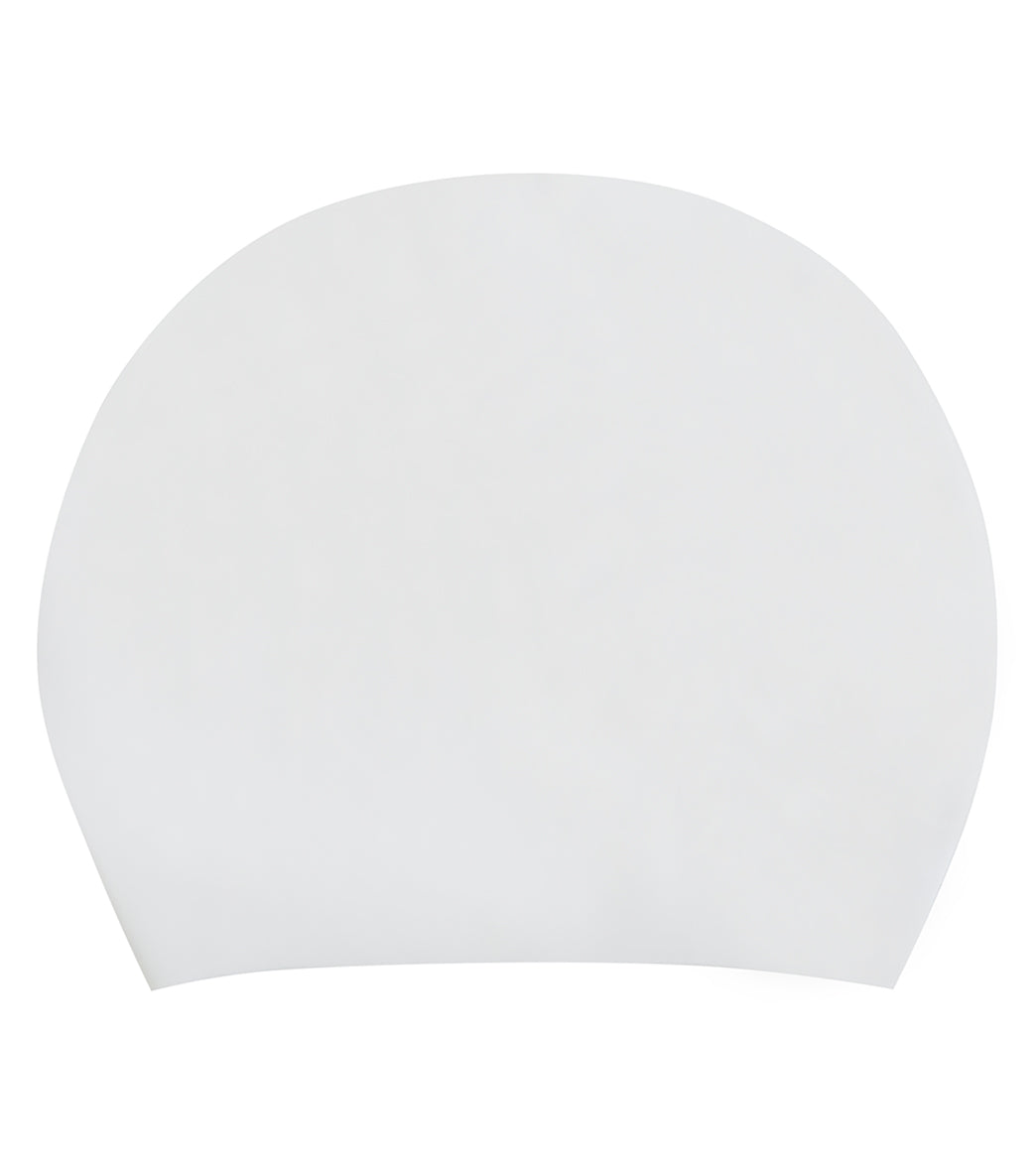  Sporti Long Hair Silicone Swim Cap