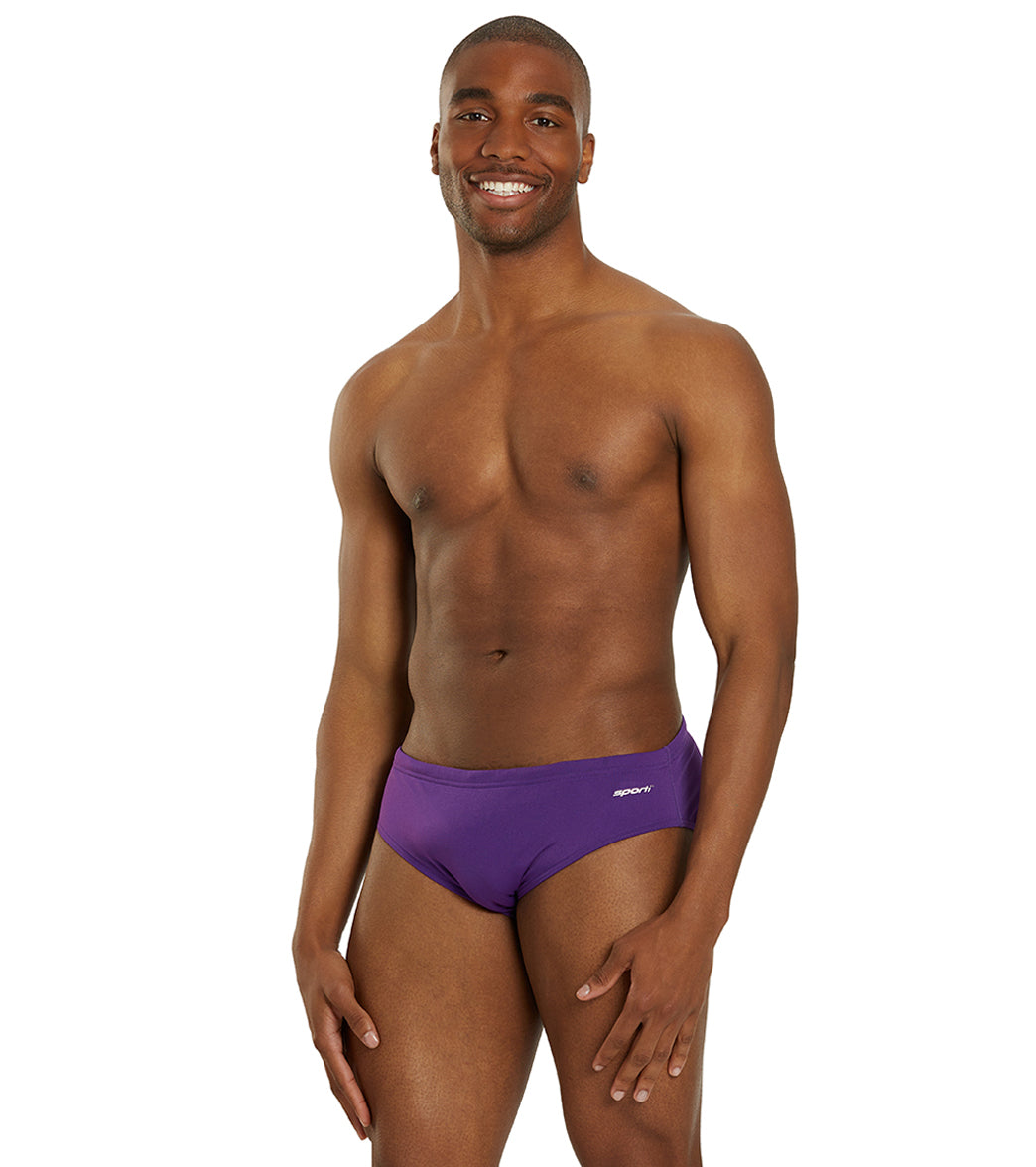  Sporti HydroLast Solid Brief Swimsuit (22-44)