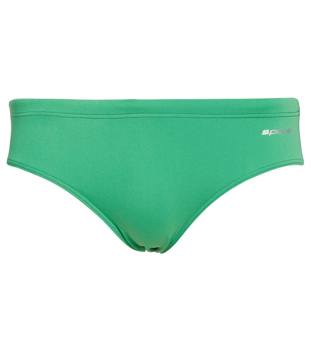  Sporti HydroLast Solid Brief Swimsuit (22-44)
