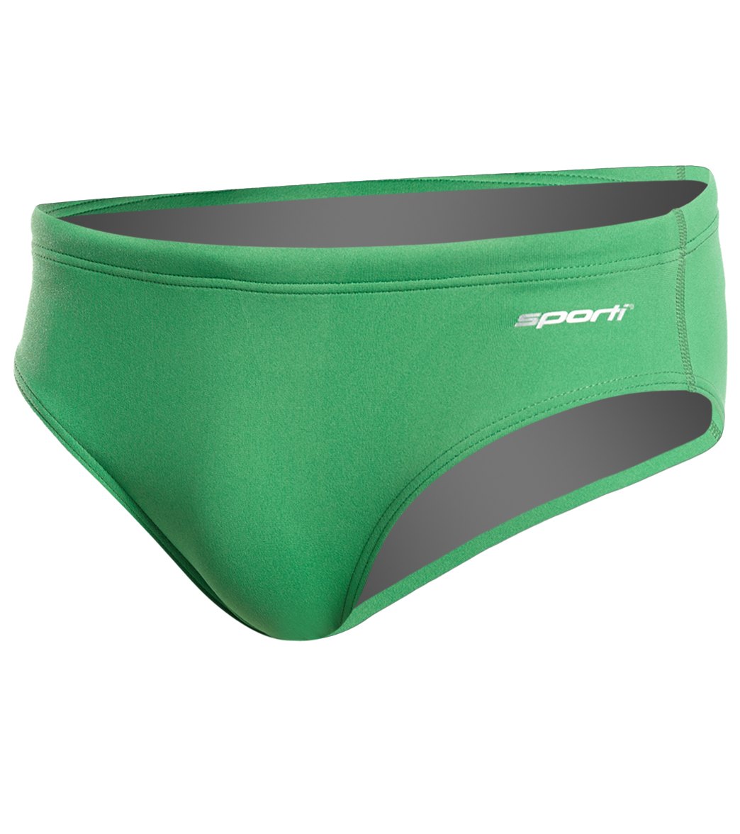  Sporti HydroLast Solid Brief Swimsuit (22-44)