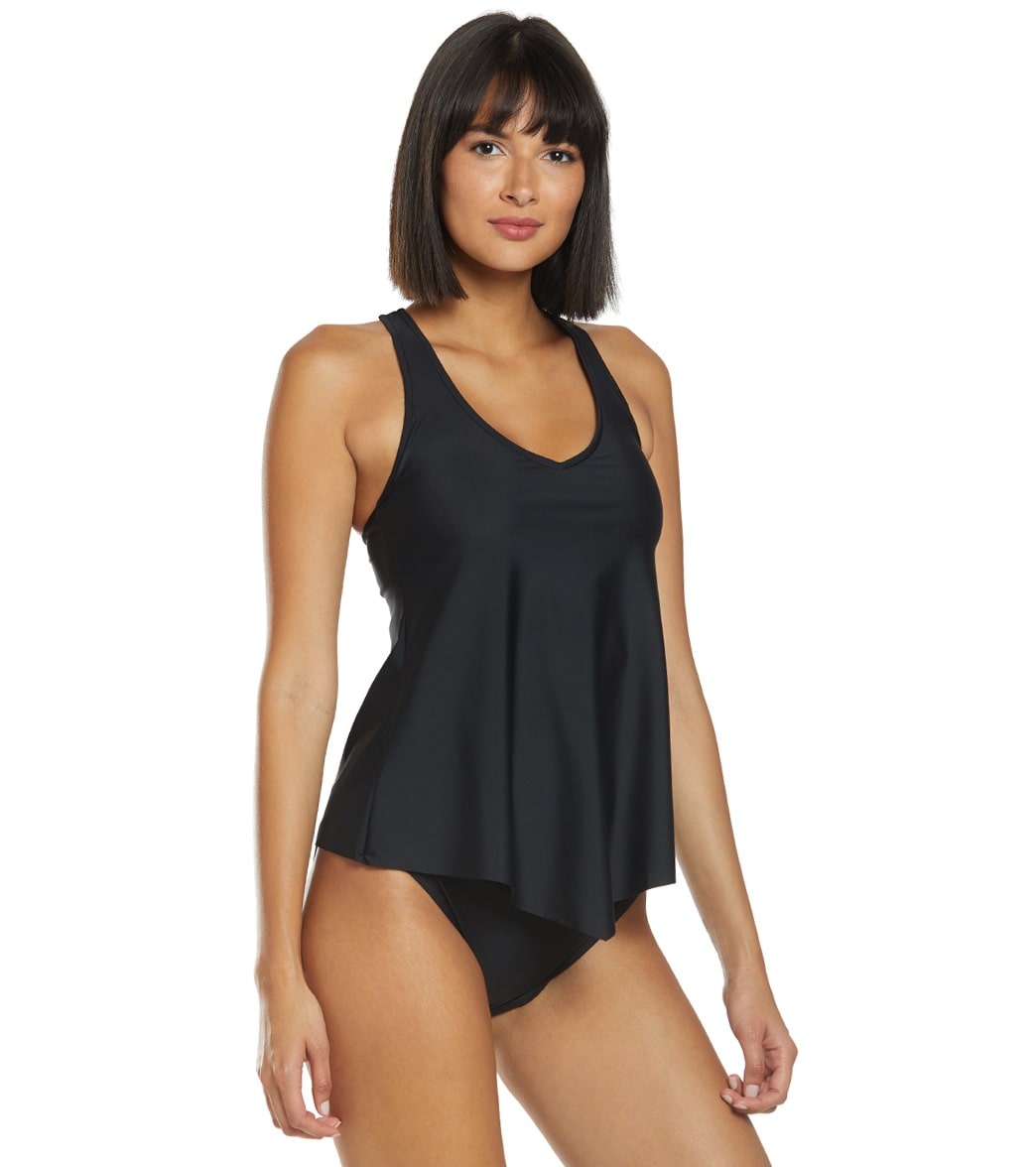  Sporti Sofia Flowy Racerback Tankini Top