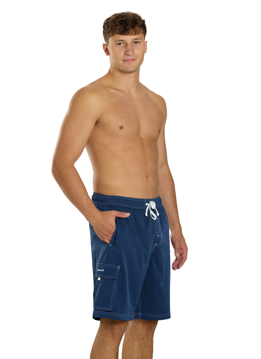  Sporti Men's Hybrid Cargo Swim Trunk