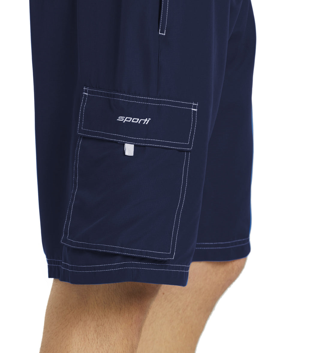  Sporti Men's Hybrid Cargo Swim Trunk