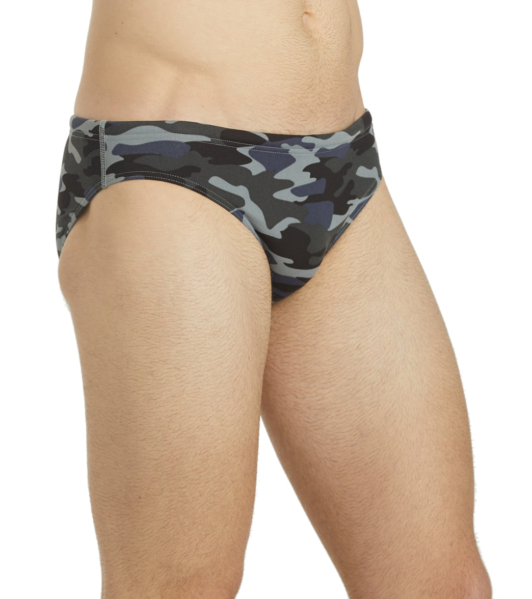  Sporti HydroLast Men's Camo Water Polo Brief