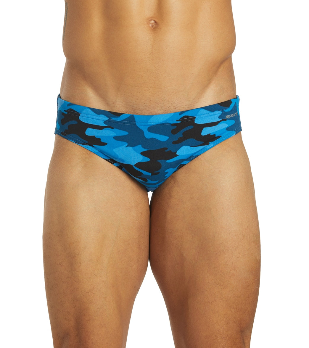  Sporti HydroLast Men's Camo Water Polo Brief