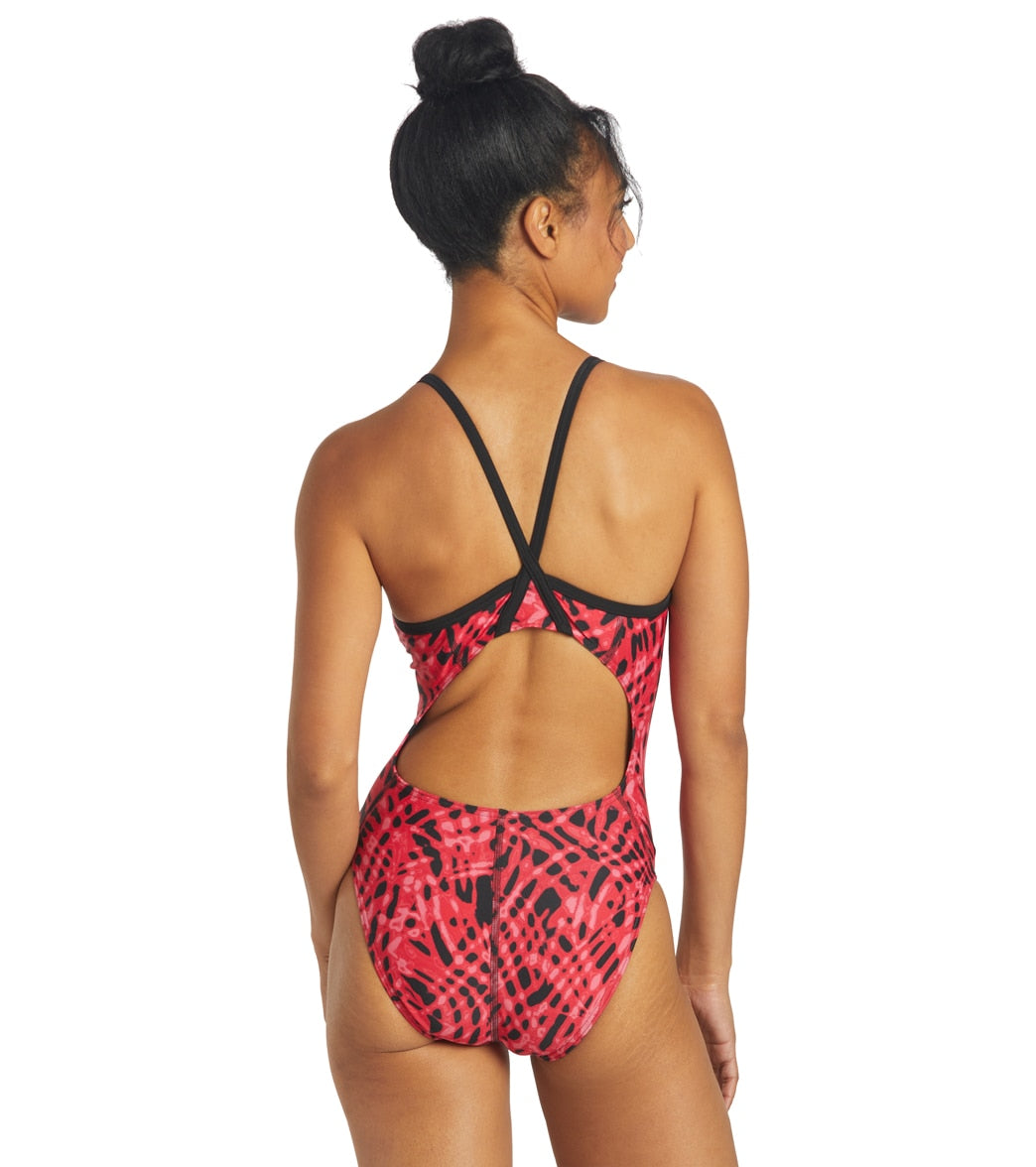  Sporti Serene Thin Strap One Piece Swimsuit