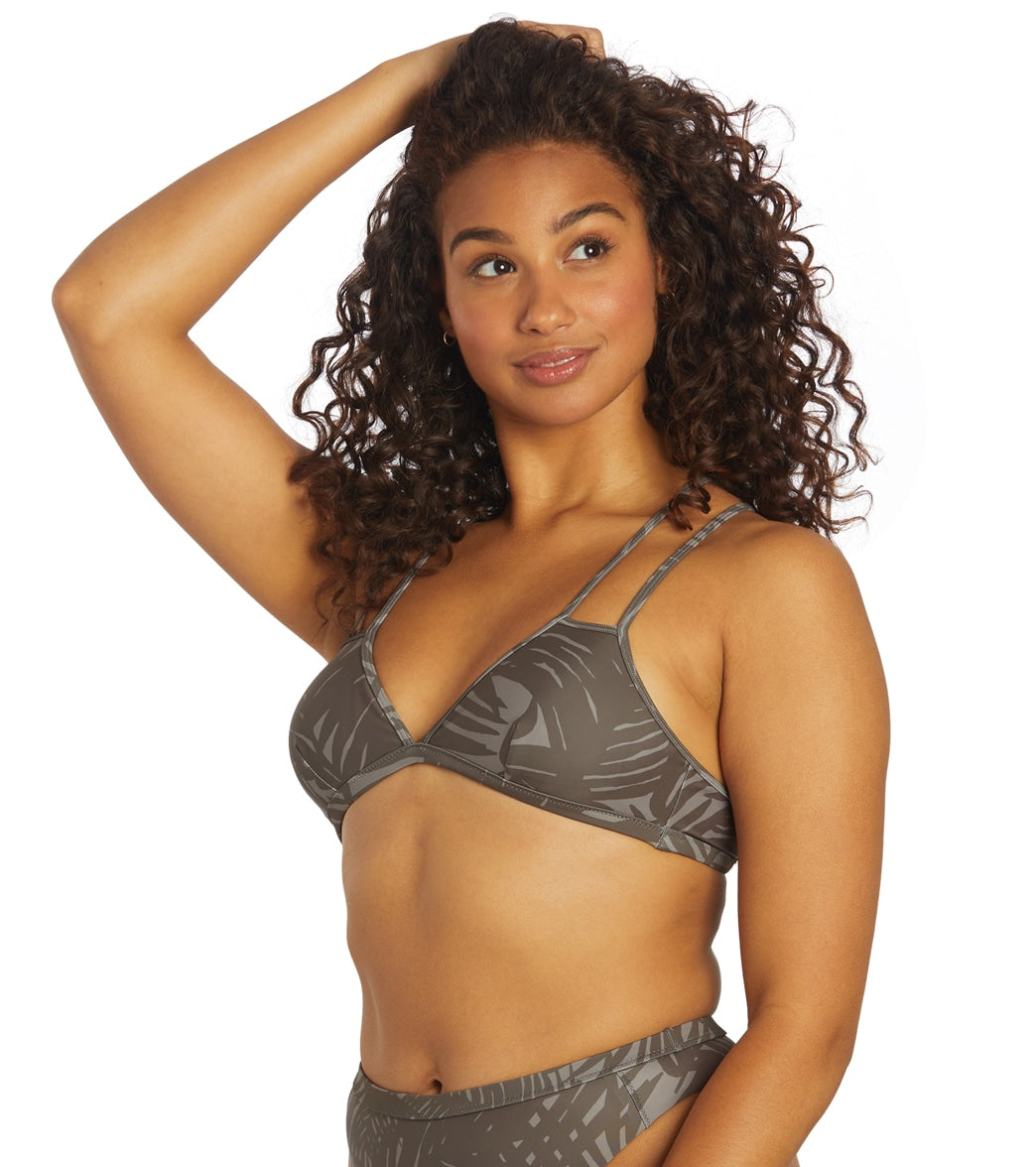  Sporti X Stef Corgel Isla Palm Shadow Strappy Bikini Top