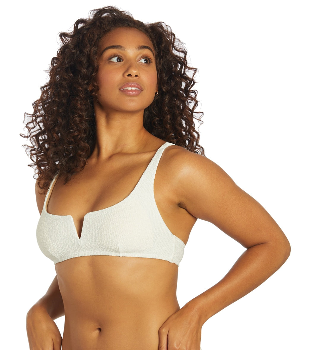  Sporti X Stef Corgel Playa Textured Sport Bikini Top