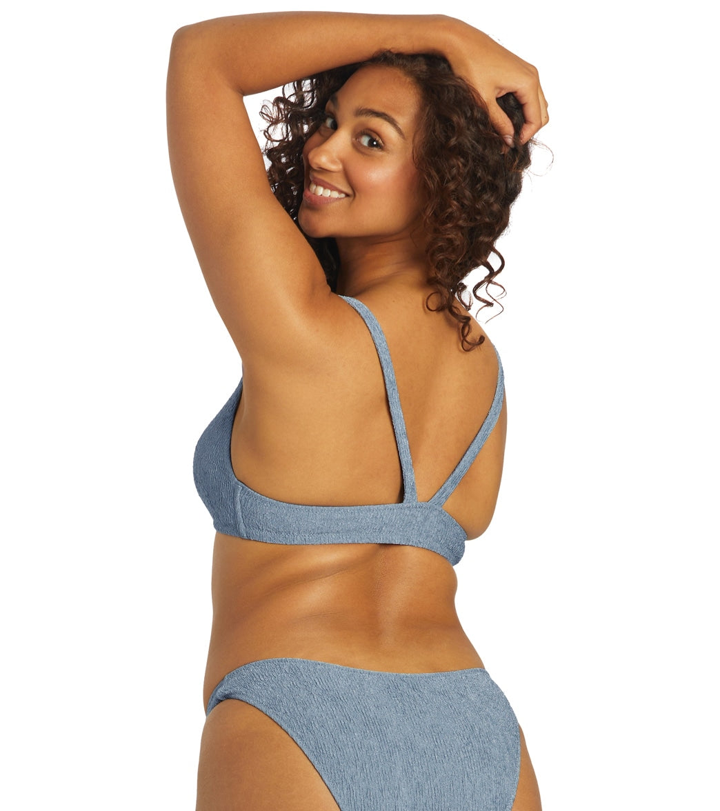  Sporti X Stef Corgel Playa Textured Sport Bikini Top