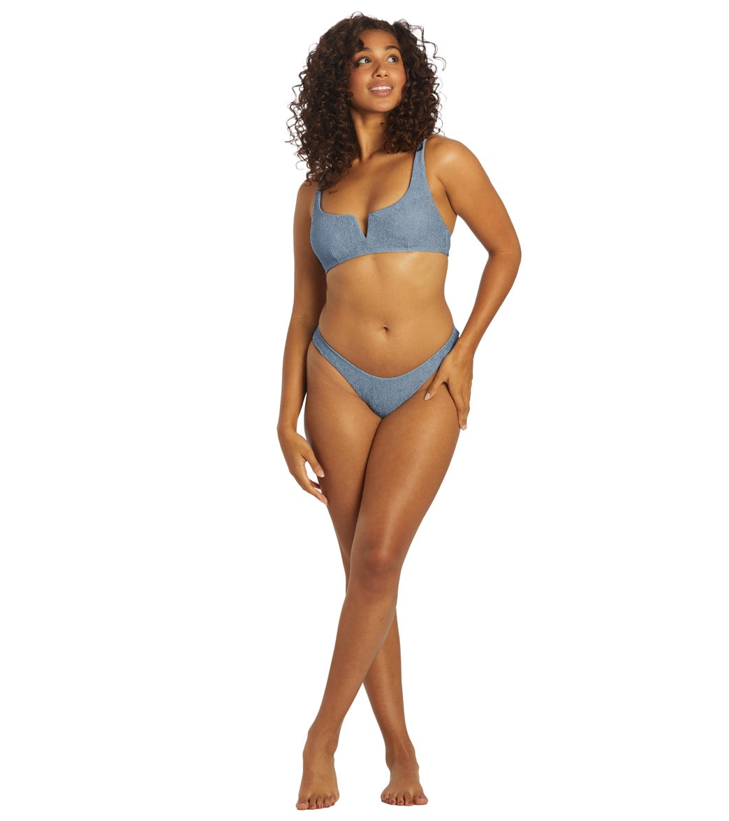  Sporti X Stef Corgel Playa Textured Sport Bikini Top