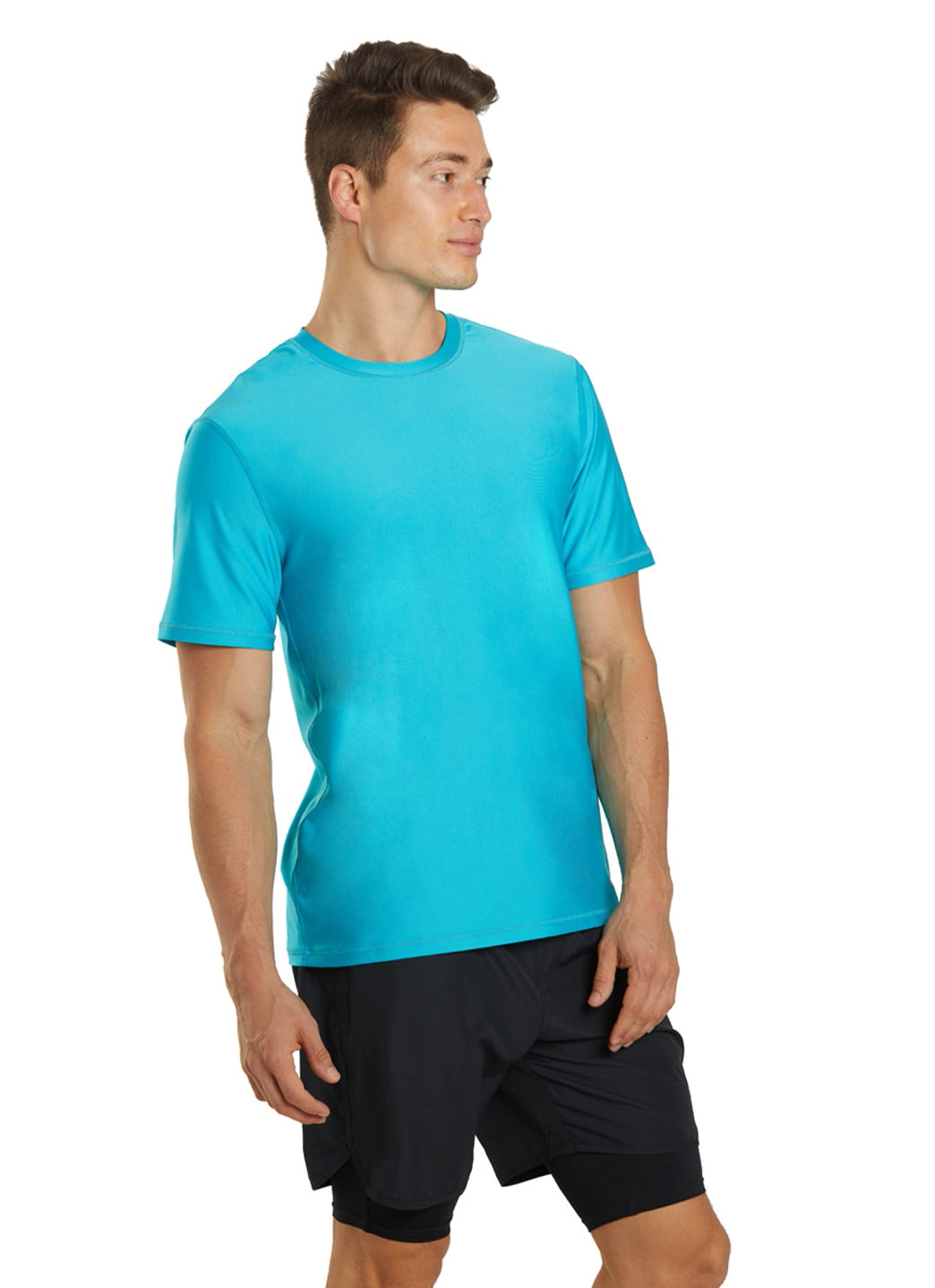  Sporti Men's S/S UPF 50+ Relax Fit II Swim Shirt