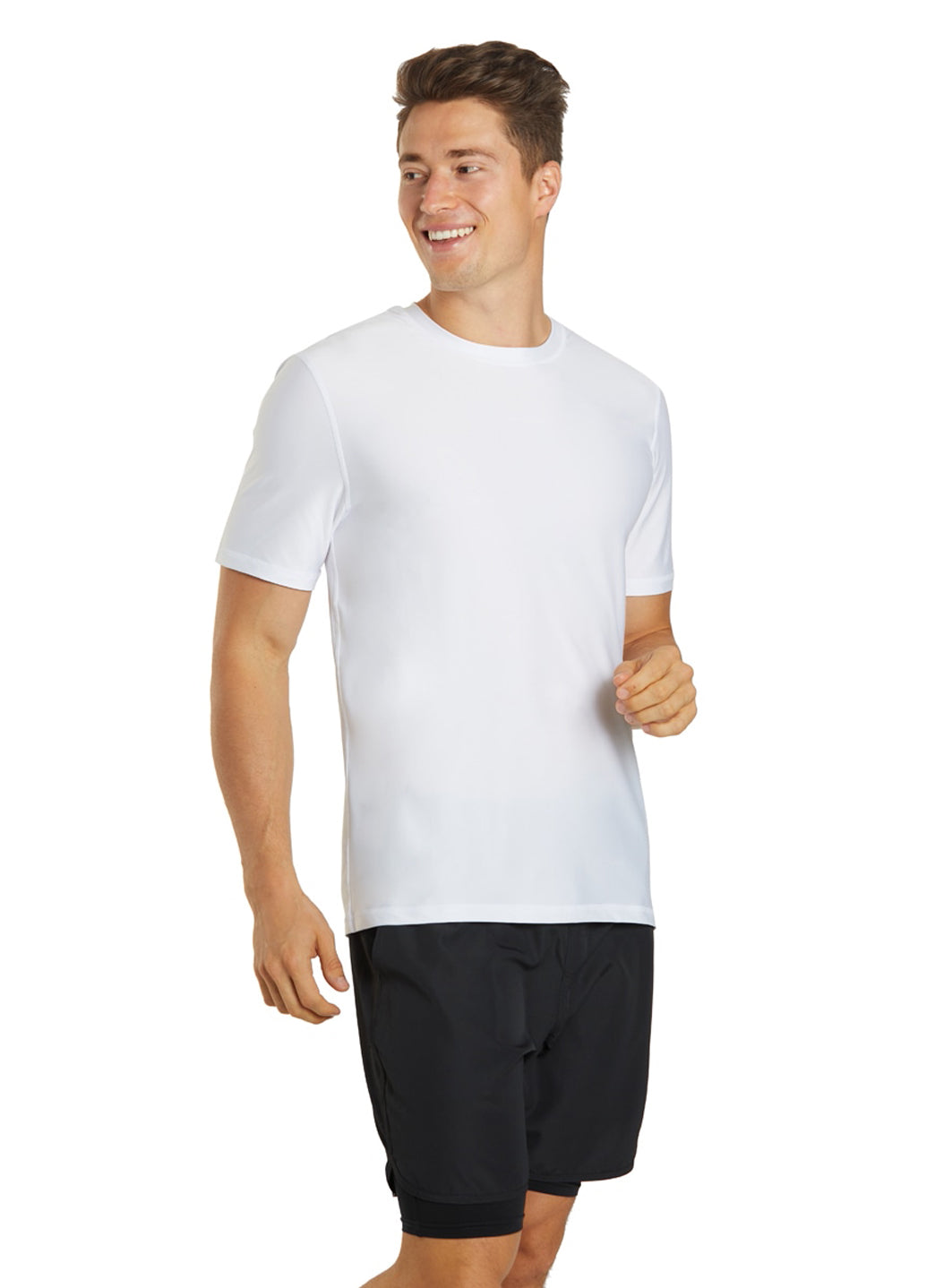  Sporti Men's S/S UPF 50+ Relax Fit II Swim Shirt