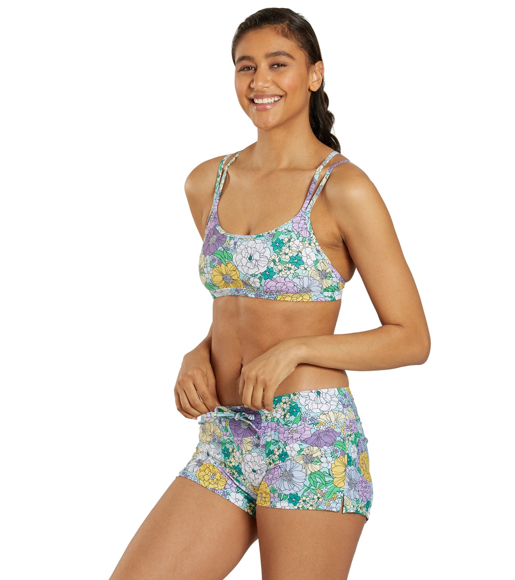  Sporti Active Bondi Floral Swim Short Bottom