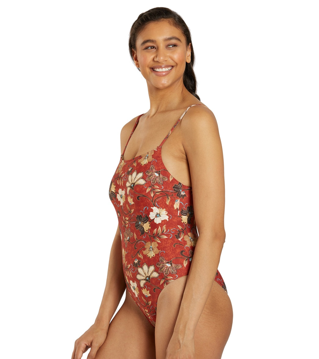  Sporti Active Vintage Bali One Piece Swimsuit