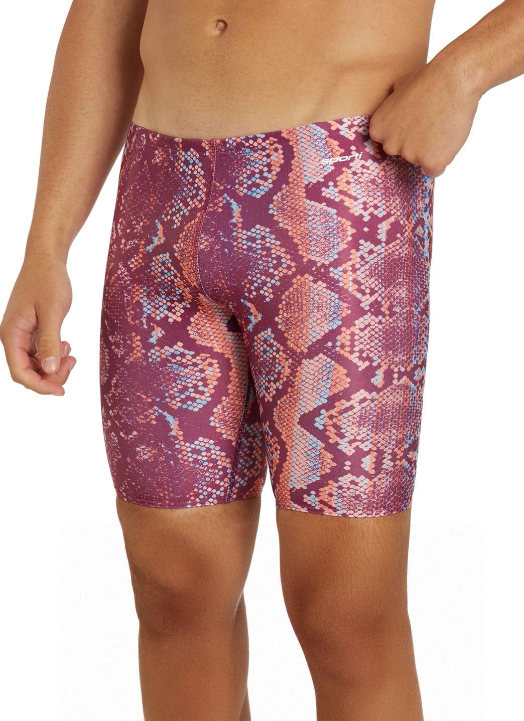  Sporti X Gretchen Walsh Desert Python Jammer Swimsuit (26-40)