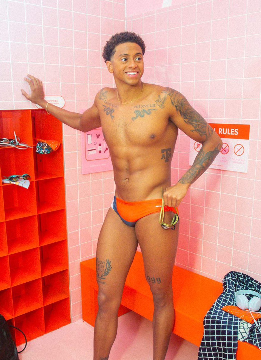  Sporti X Shaine Casas New Wave Brief Swimsuit (26-40)