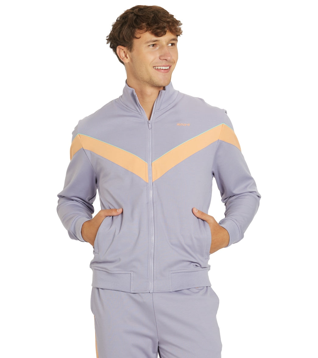  Sporti X Shaine Casas Very Peri Team Tracksuit Zip-Up Jacket