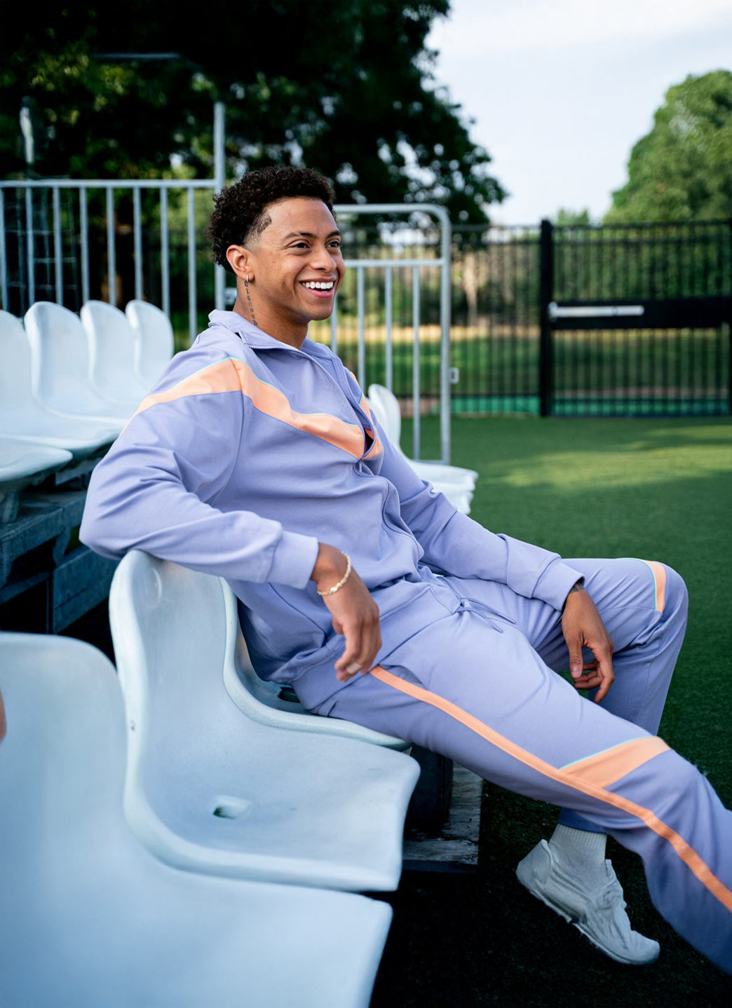  Sporti X Shaine Casas Very Peri Team Tracksuit Bottom