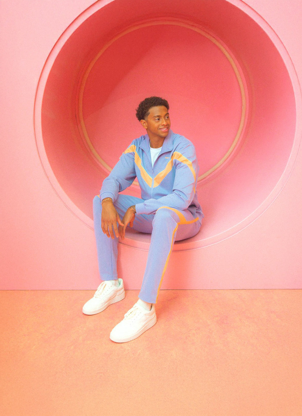  Sporti X Shaine Casas Very Peri Team Tracksuit Bottom