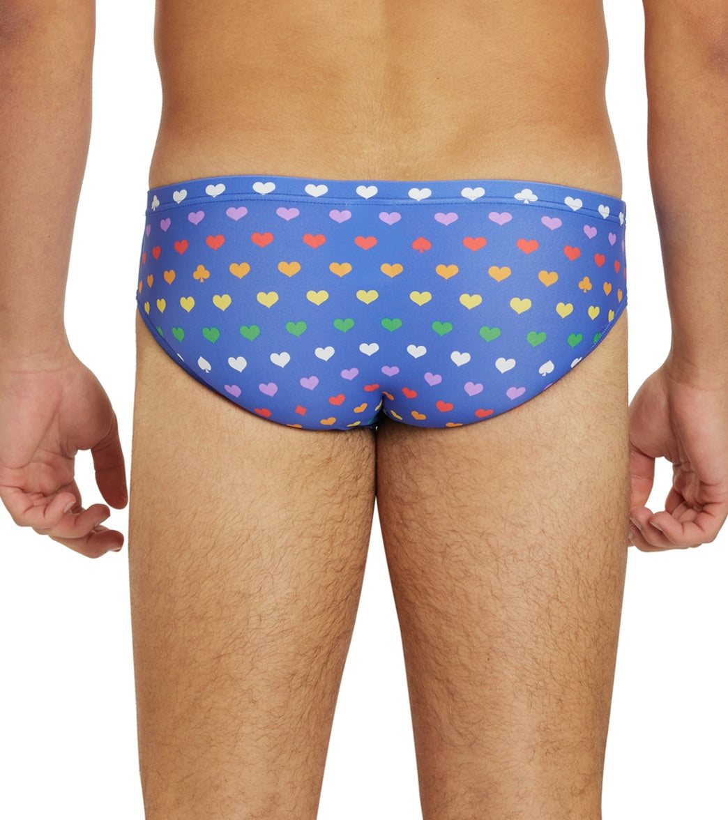  Sporti Rainbow Heart Brief Swimsuit