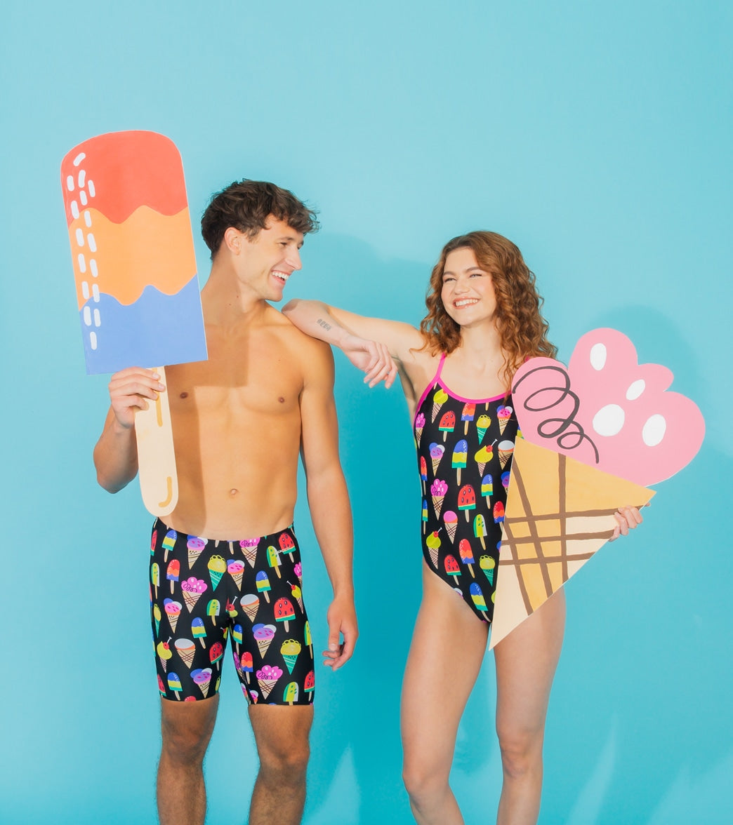  Sporti I-Scream Jammer Swimsuit (22-40)