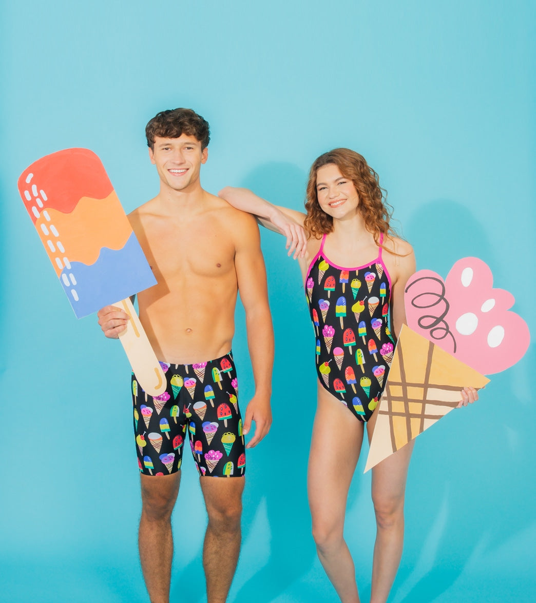  Sporti I-Scream Jammer Swimsuit (22-40)