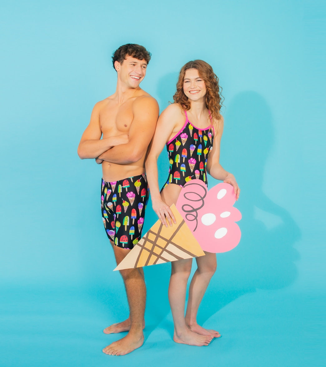  Sporti I-Scream Jammer Swimsuit (22-40)