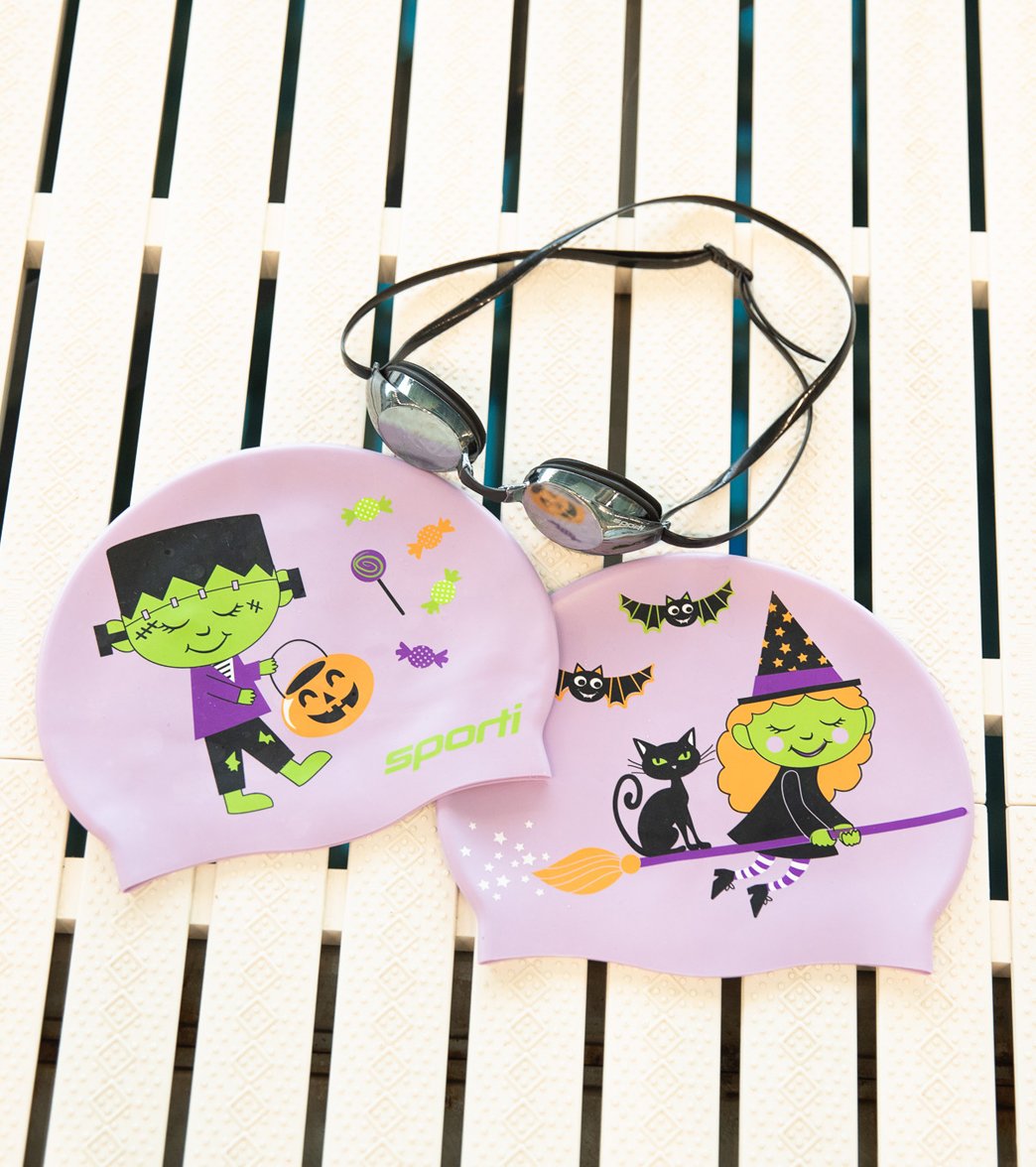  Sporti Young Frankenstein Silicone Swim Cap Jr.