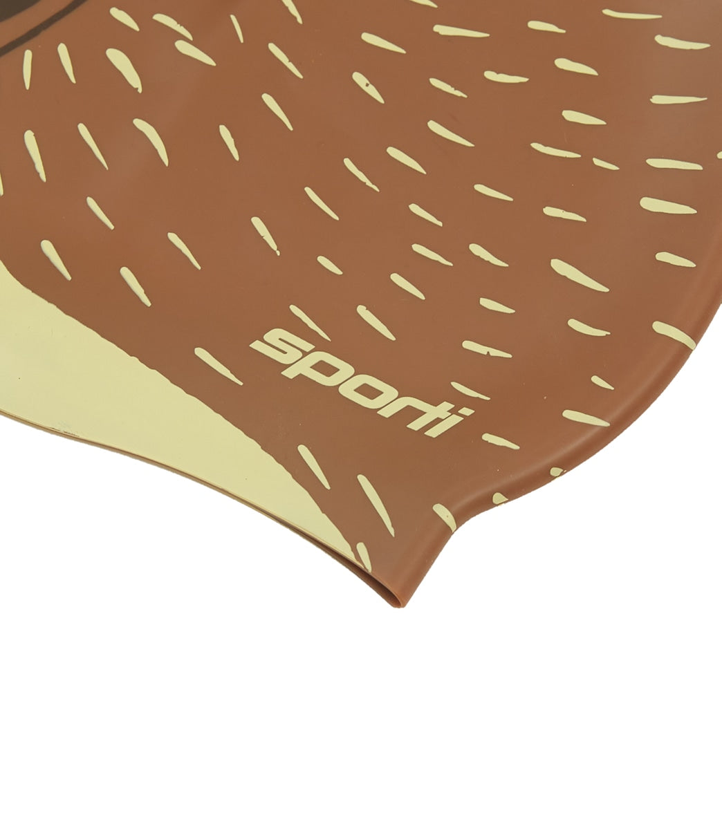  Sporti Hedgehog Silicone Swim Cap Jr.