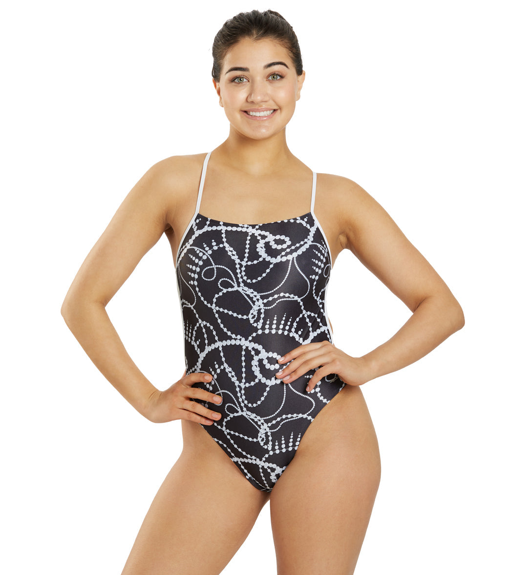  Sporti X Emma Weyant Saint-Tropez Pearl Karlie One Piece Swimsuit (26-40)