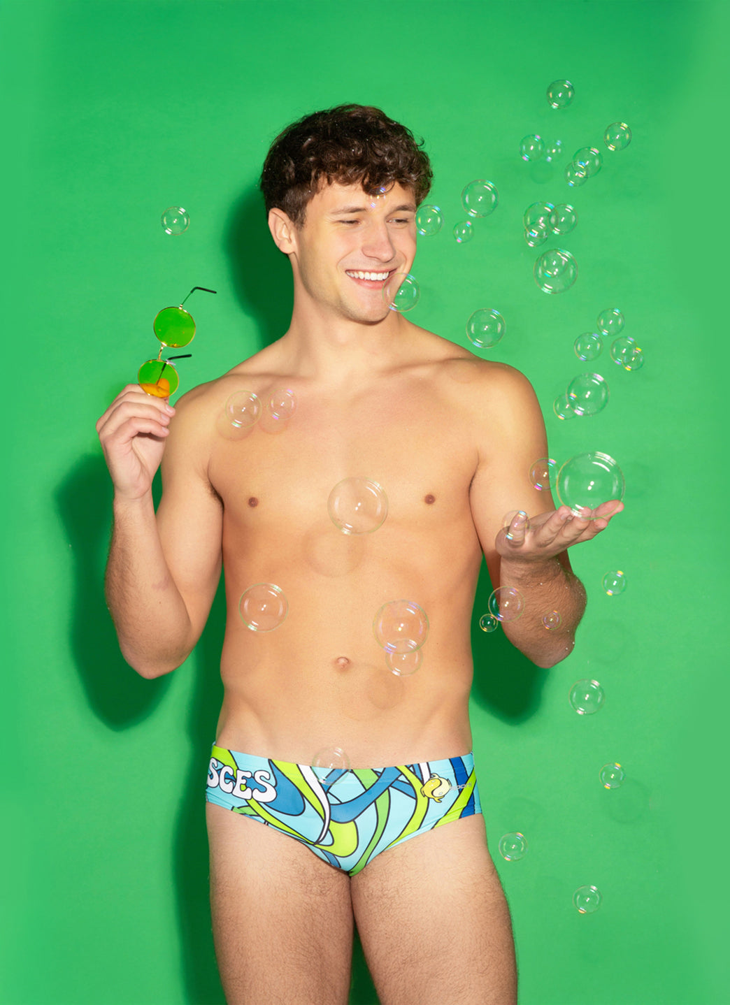  Sporti Groovy Zodiac Pisces Brief Swimsuit (26-40)