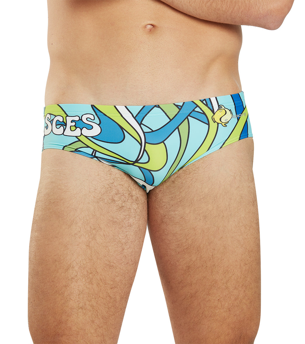  Sporti Groovy Zodiac Pisces Brief Swimsuit (26-40)