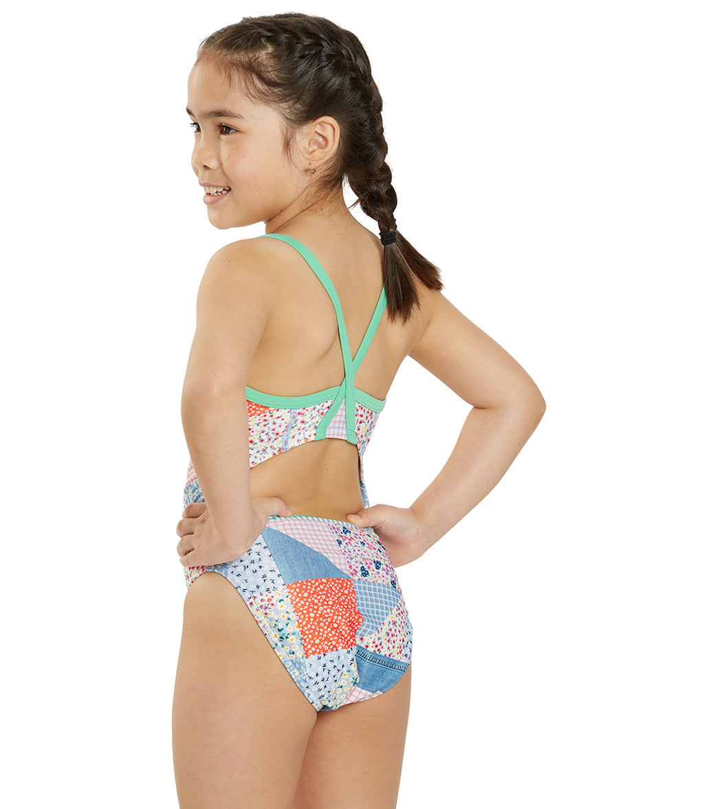  Sporti X Alex & Gretchen Walsh Country Picnic Thin Strap One Piece Swimsuit Youth (22-28)