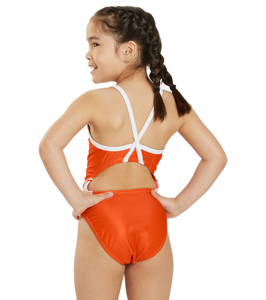  Sporti X Alex & Gretchen Walsh Firecracker Thin Strap One Piece Swimsuit Youth (22-28)