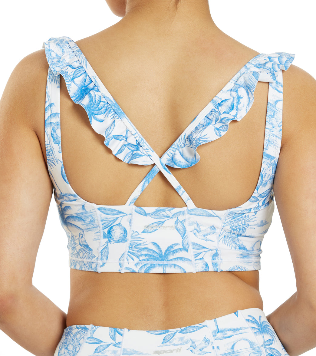  Sporti X Emma Weyant Riviera Ava Cropped Corset Tank