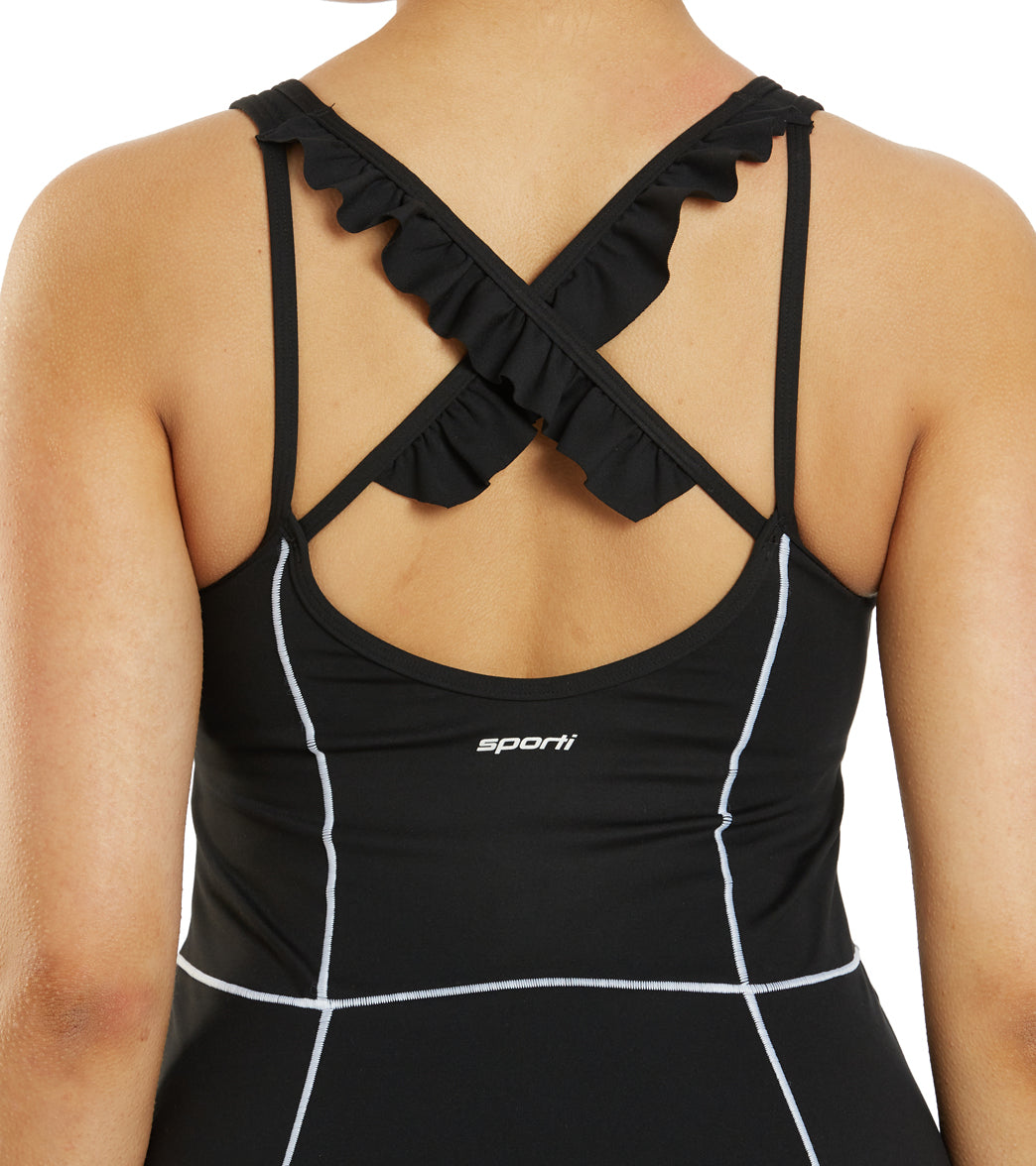  Sporti X Emma Weyant Caviar Harper Corset Active Dress