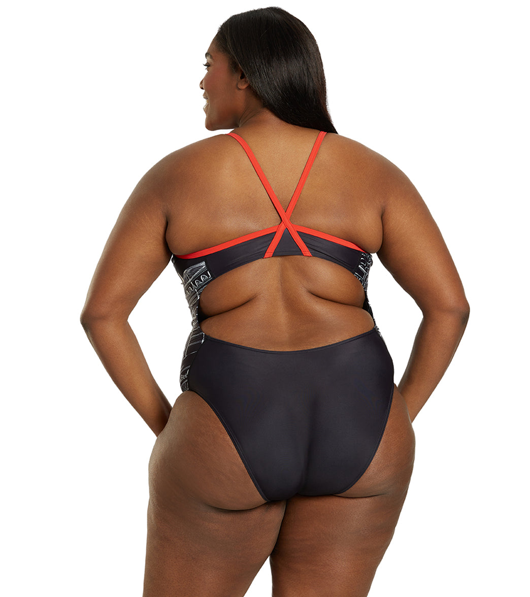  Sporti Paris Twilight Thin Strap One Piece Swimsuit (22-44)