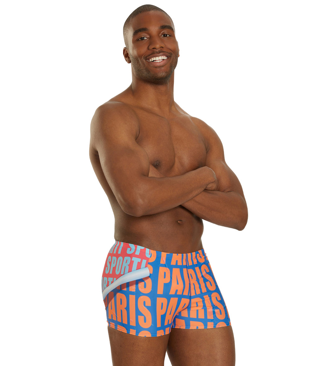  Sporti Paris Metro Pop Square Leg Swimsuit (26-40)