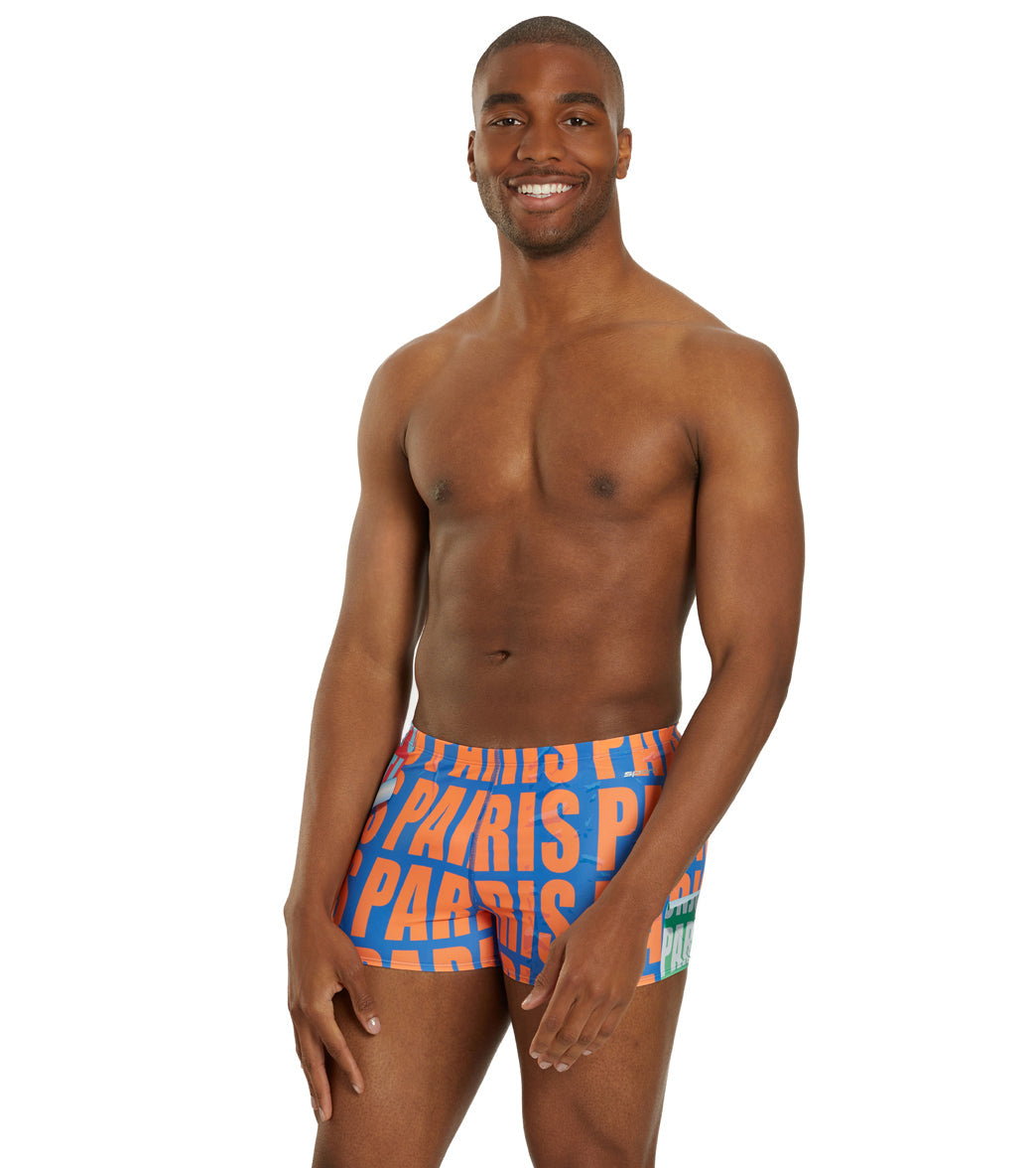  Sporti Paris Metro Pop Square Leg Swimsuit (26-40)